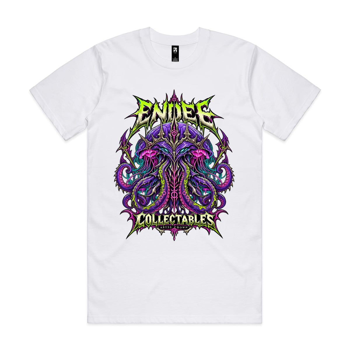Endee Abyss Crown Graphic T-Shirt, front