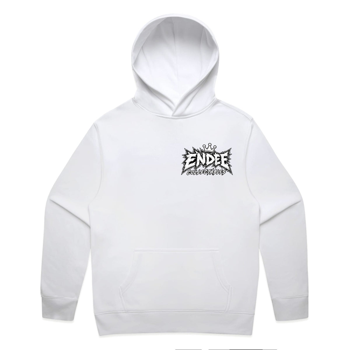 Endee Signature Relaxed Hoodie – Black | Endee Collectables, front