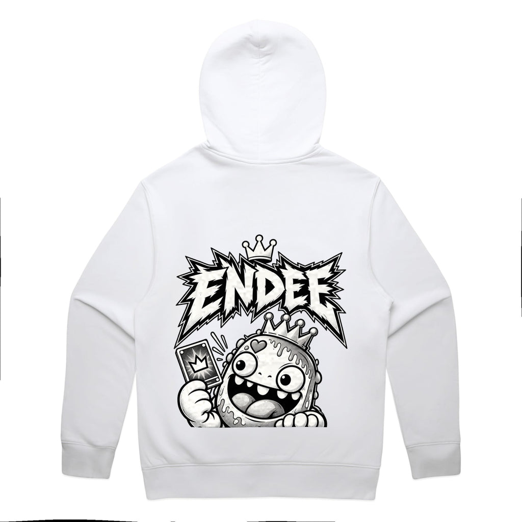 Endee Signature Relaxed Hoodie – Black | Endee Collectables, back