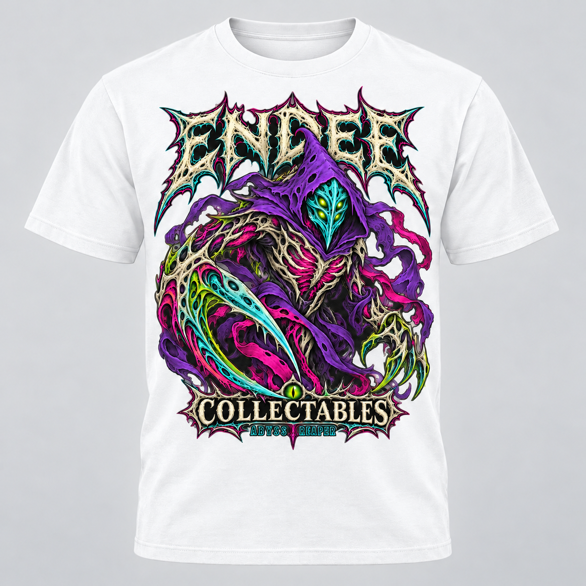 AbyssReaper T-shirt in white