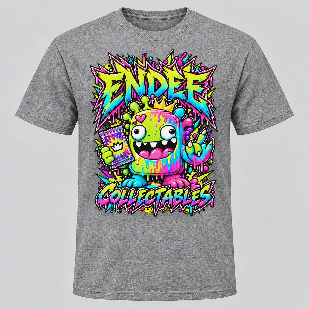 Endee Monster T-shirt in grey
