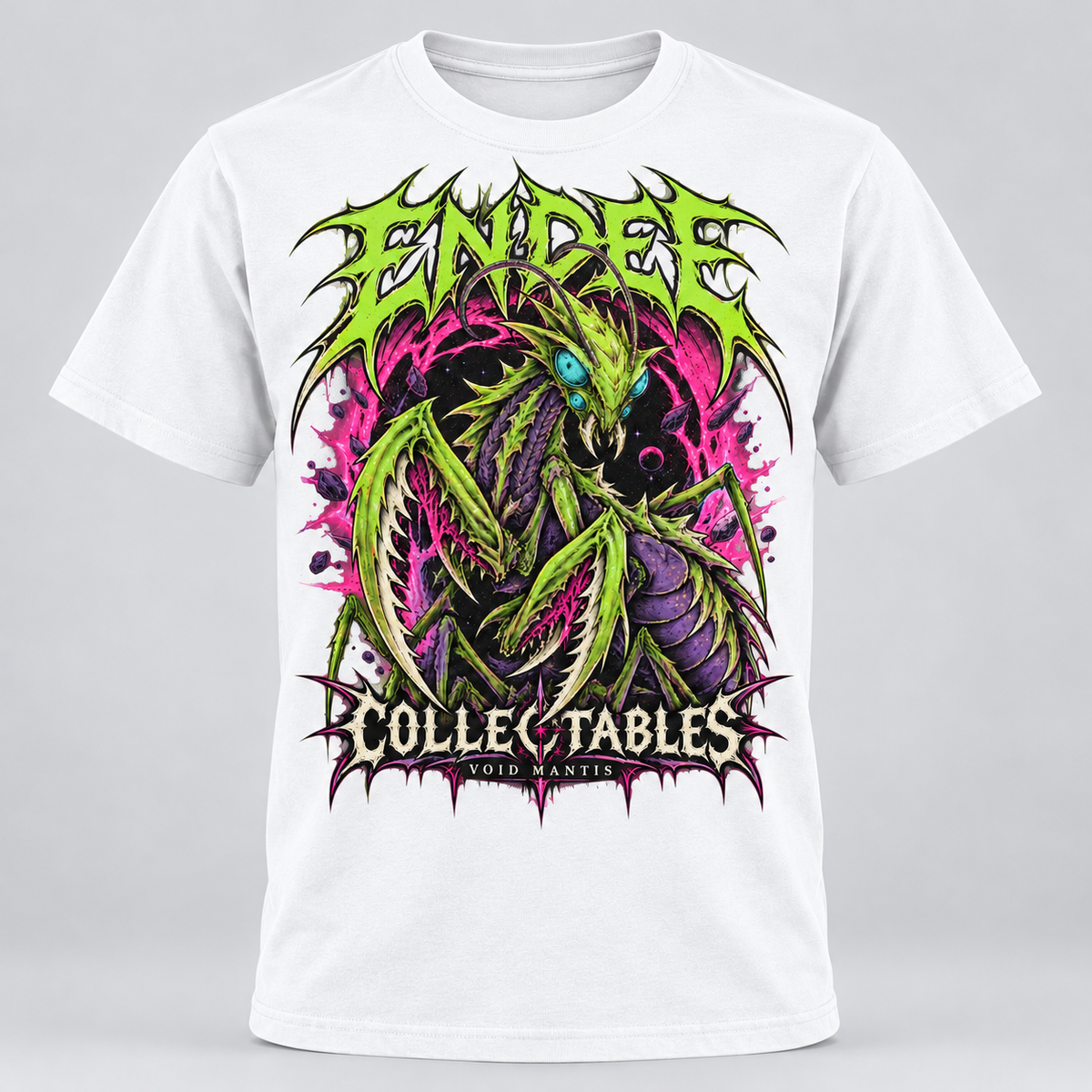 VoidMantis T-shirt in white