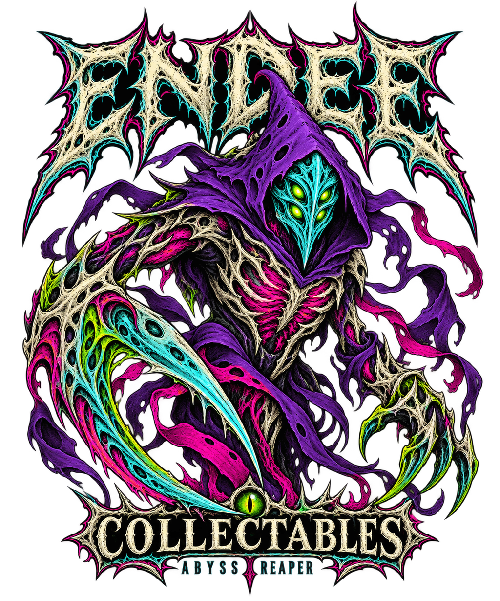 Abyss Reaper shirt design artwork on transparent background