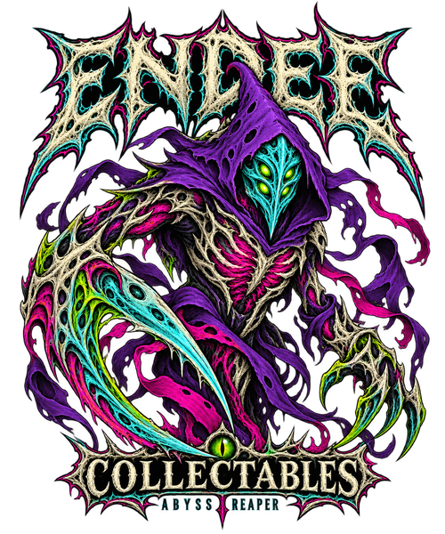 Abyss Reaper shirt design artwork on transparent background