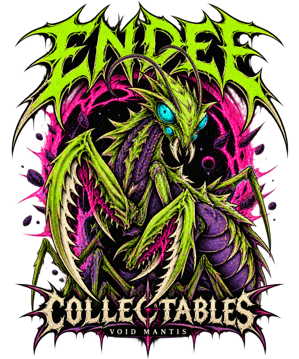 Void Mantis shirt design artwork on transparent background